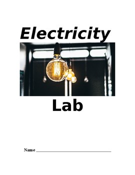 Preview of Electricity Lab Packet: Electric Circuits