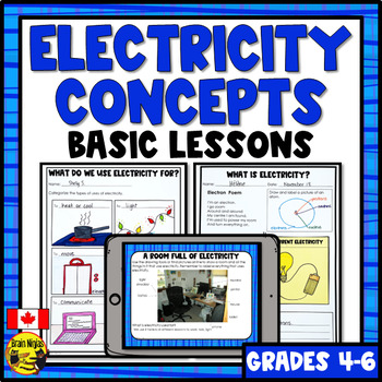 Preview of Electricity | Lessons and Activities