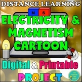 Electricity & Magnetism Cartoon Digital Project | Electric