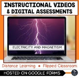 Electricity & Magnetism Instructional Videos & Digital Quiz