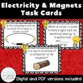 Electricity & Magnets Task Cards {Digital & PDF Included}