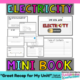 Electricity Mini Book Activity : Great Addition to your El