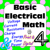 Electricity: Ohm's Law & Other Basic Electrical Math Probl
