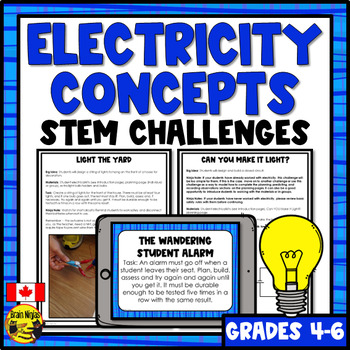 Preview of Electricity | STEM Challenges