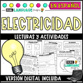 Electricity Reading Passages and Activities in Spanish | l