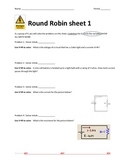 Electricity Ohm's Law Round Robin Activity