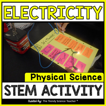 Preview of Electricity STEM Challenge (Build a GAME using CIRCUITS)