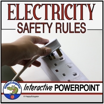 Preview of Electricity Safety Rules PowerPoint