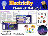 Electricity Science Lesson - Mains or Battery Operated? So