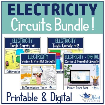 Preview of Series and Parallel Circuits BUNDLE | Electrical Circuits | Electricity