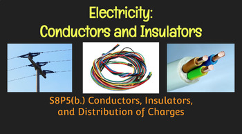 Preview of Electricity Slides:  Conductors, Insulators, and Distribution of Charges