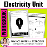 Electricity Student Workbook for Physics | Notes with Exercises