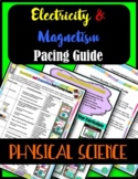 Electricity Unit Pacing Guide Curriculum Map | Physical Sc