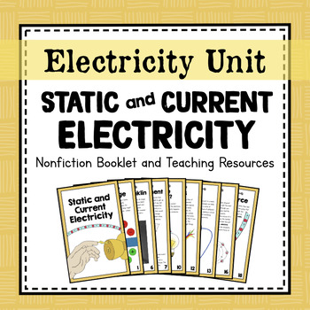 Electricity Unit Study: Static and Current Electricity by Simply Schoolgirl