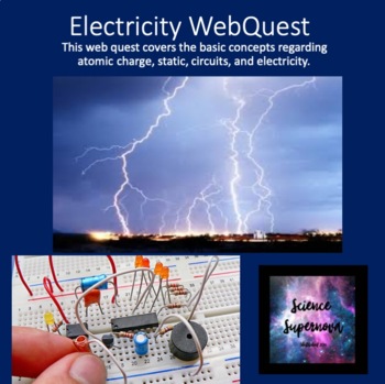 Preview of Electricity WebQuest