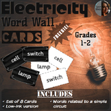 Electricity Word Wall Cards Freebie