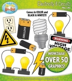 Electricity and Circuits Clipart {Zip-A-Dee-Doo-Dah Designs}