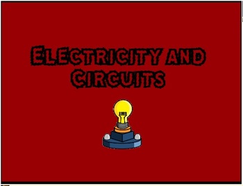 Preview of Electricity and Circuits Flipchart