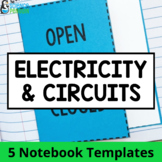 Electricity & Electrical Circuits Science Interactive Note
