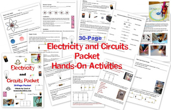 Preview of Electricity and Circuits STEM Unit
