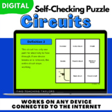 Electricity and Electrical Circuits Vocabulary | Self Chec