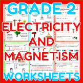 Electricity and Magnetism - Science Worksheets for Grade 2