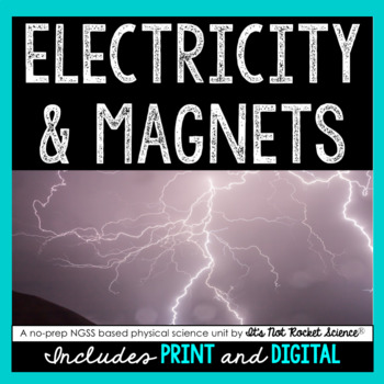 Preview of Electricity and Magnetism Unit