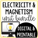 Electricity and Magnetism Unit with Google Slides™ Notes a
