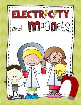 Preview of Electricity and Magnets Unit - Includes Power Point, Projects, & Printables!