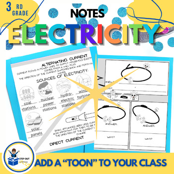 Preview of Electricity and circuits Practical activity, worksheets 4th grade science