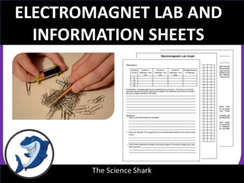 Preview of Electromagnet Lab and Information Sheets