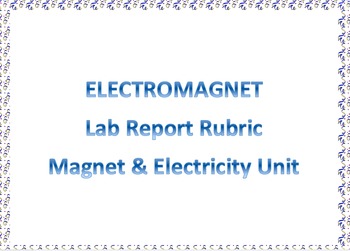 Preview of Electromagnet Lab Report