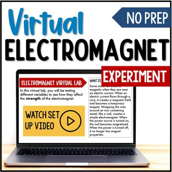 Preview of Electromagnet Virtual Lab