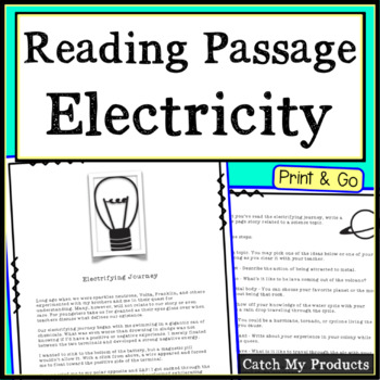 Preview of Electricity and Magnetism 4th Grade