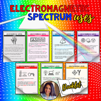 Preview of Electromagnetic Waves Uses {Editable!} - Ms Marwa Tarek