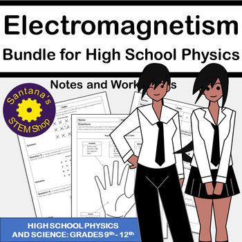 Preview of Electromagnetism Bundle for High School Physics