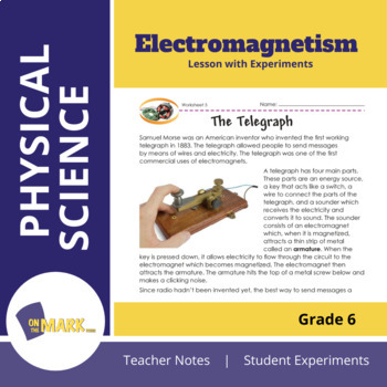 electromagnetism experiments pdf