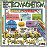 Electromagnetism Doodle Notes & Quiz + PowerPoint