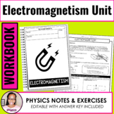 Electromagnetism Student Workbook for Physics | Notes with