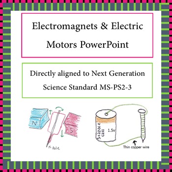 Preview of Electromagnets and Electric Motors Intro PowerPoint NGSS MS-PS2-3