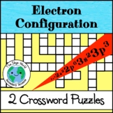 Crossword Puzzles - Electron Configuration Activity