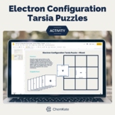 Electron Configuration Activity Tarsia Puzzles Print Digital | Digital Resource