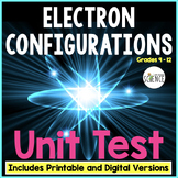 Electron Configurations Quantum Mechanics Test