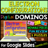 Electron Configurations DIGITAL DOMINOS for Google Slides