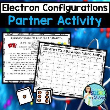 Preview of Electron Configurations Partner Activity