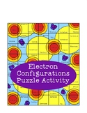 Electron Configurations of Elements Puzzle Periodic Table 