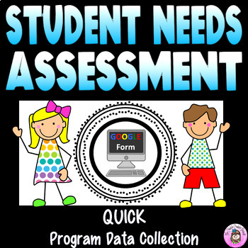 Preview of Digital Student Needs Assessment for Comprehensive School Counseling Program