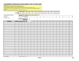 Electronic Grade Book By Points Microsoft Excel Spreadsheet