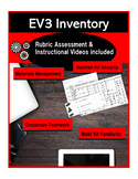 Inventory for use with LEGO's Mindstorms EV3 Core Set
