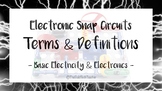 Electronic Snap Circuits Resource - Terms & Definitions Cards